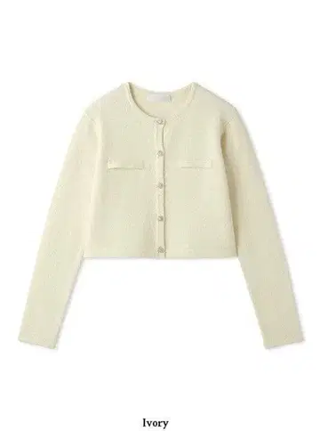 CELFORD 울 비쥬 버튼 가디건