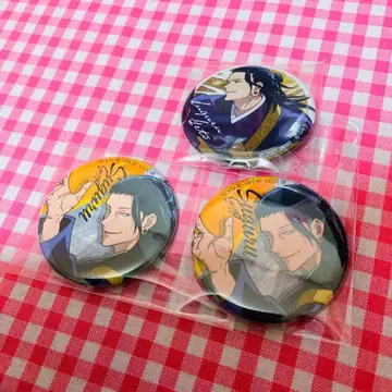 주술회전 0 여름 유우타 캔뱃지 세트