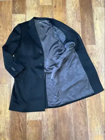 [ Ermenegildo Zegna 원단 ] 체스터 코트 블랙