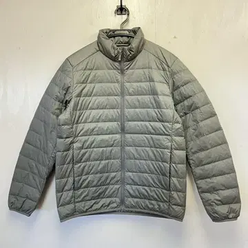 UNIQLO 유니클로 다운 자켓 남성용 M 사이즈 그레이 계열