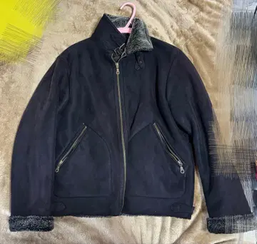 Y2K 무스탕 자켓 그런지