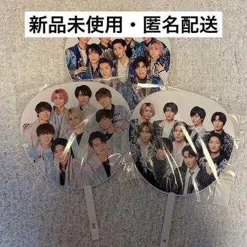 SnowMan 집합 부채 묶음 판매