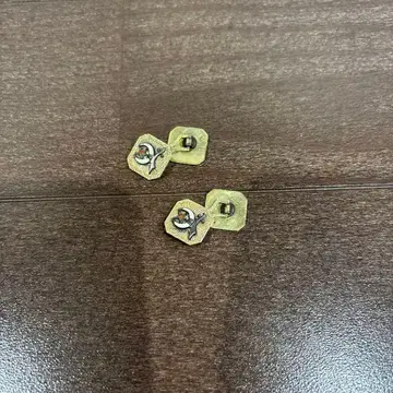 빈티지 프리메이슨 비밀결사 슈라이너 커프스 단추 액세서리