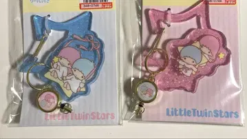 산리오 키키라라 리틀트윈스타 시마무라 릴 달린 카라비너