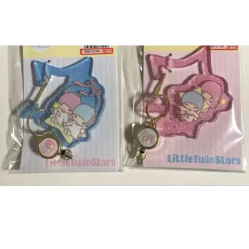 산리오 키키라라 리틀트윈스타 시마무라 릴 달린 카라비너