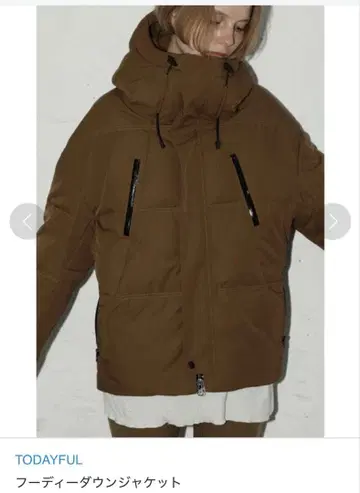 TODAYFUL 후디 다운 자켓
