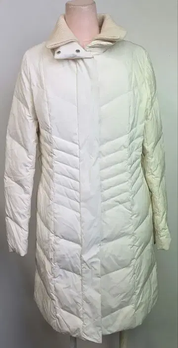 로트르 아몬 다운 화이트 롱 다운 코트 y29