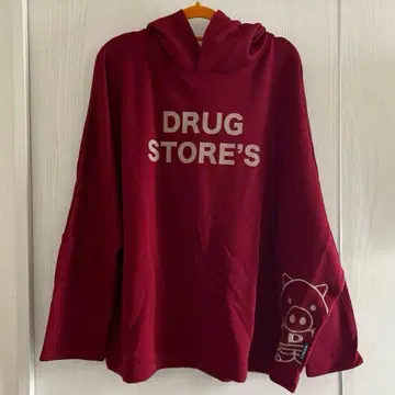 드럭스토어의 니트소 돌먼 후드티