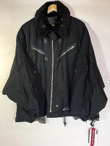 택 포함 Alpha double-end c/n mods coat