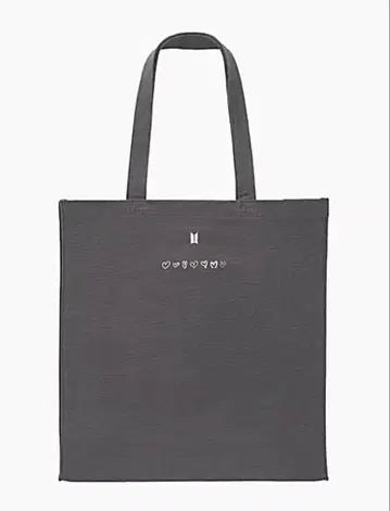 [미사용 새상품] GELATO PIQUE loves BTS 토트백 그레이