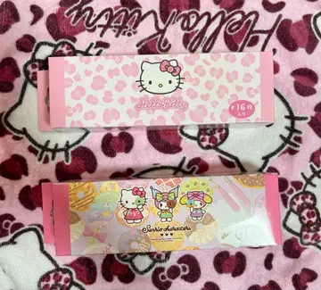 산리오 캐릭터 키티 지퍼 백 2개 세트