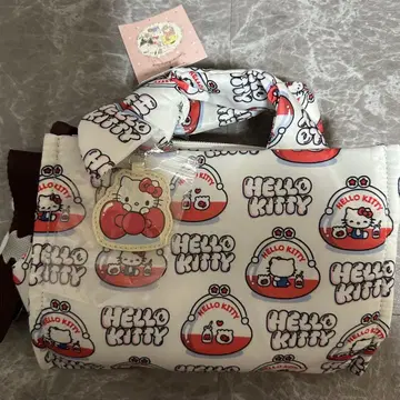 택 포함 미사용 새상품 키티 아베일 백 화이트