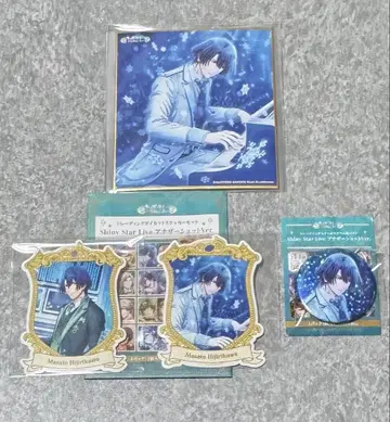 우타프리 히지리카와 마사토 캔뱃지 스티커 색지