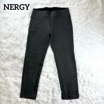 나지 테이퍼드 팬츠 피트니스 그레이 M 앵클 기장 신축 일본제