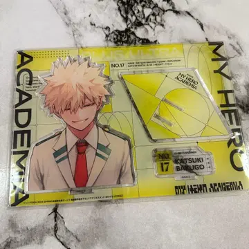 히로아카 바쿠고 카츠키 GIGA 아크릴 스탠드 전사 신규 일러스트