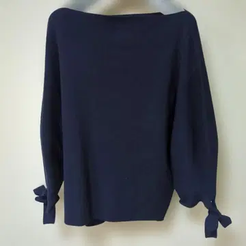 [ The Virgnia ] 소매 리본 퍼프 슬리브 니트