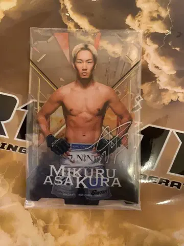 RIZIN 제일복권 아사쿠라 미쿠루 아크릴 스탠드