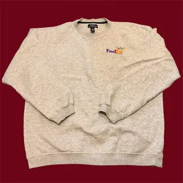 [ 구제 의류 ] FedEx 맨투맨 그레이 [ 기업 상품 ]