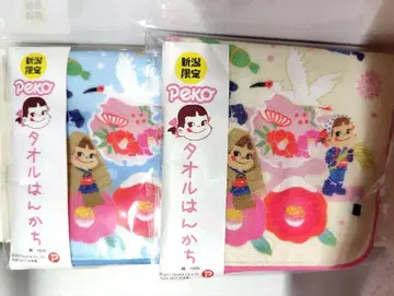 지역 한정 페코짱 타월 손수건 니가타 한정판