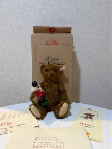 테디 베어 mit 누스크나커 26cm 시리얼 넘버 부착