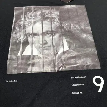 베토벤 T셔츠 L사이즈 블랙