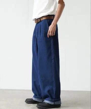 wide denim pants 와이드 데님 팬츠