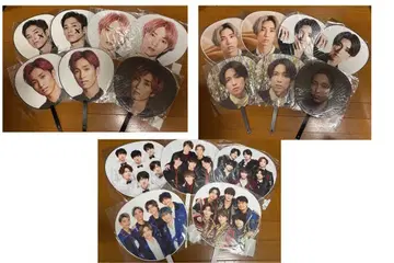 SixTONES 다나카 주리 집합 부채 묶음 판매 19장