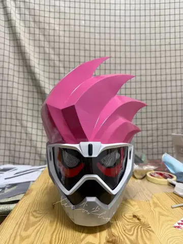 가면라이더 이그제이드 1/1 성인 착용 가능 헬멧 (특촬물 코스프레용)