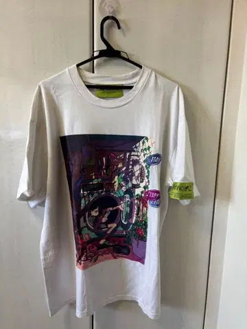 계속 한밤중이면 좋을 텐데 T셔츠 Re:HP TOP TEE (White)