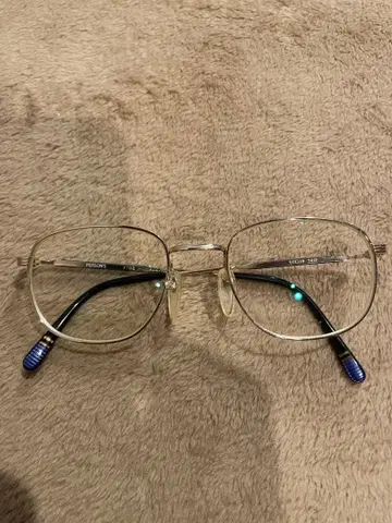 PERSON'S 퍼슨즈 실버 사각 안경