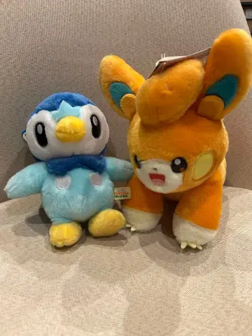 팽도리와 파모 봉제 인형 세트