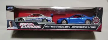 와일드 스피드 브라이언 R34 GT-R 2대 세트