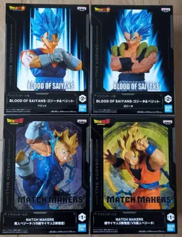 드래곤볼 피규어 4체 세트