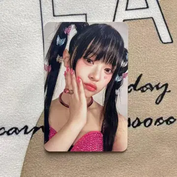 NJZ NewJeans 하니 Get up 공개방송 사전녹화 트레이딩 카드