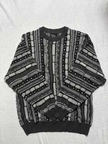 입체 편직 3D 니트 아크릴 스웨터