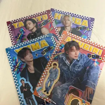 코무돗토 클리어 파일 4장 세트