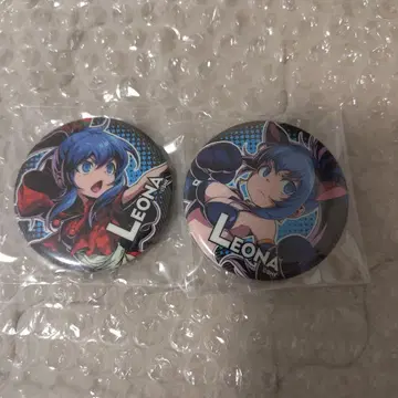 KOF 레오나 하이데른 시크릿 노멀 캔뱃지 세트