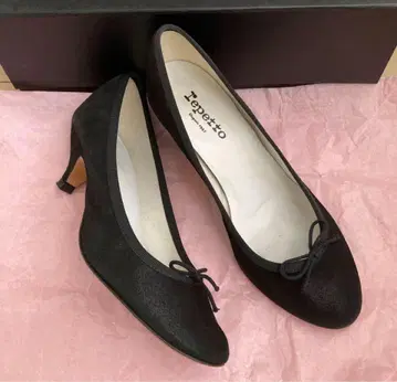 레페토 지젤 힐 블랙 38 박스 포함