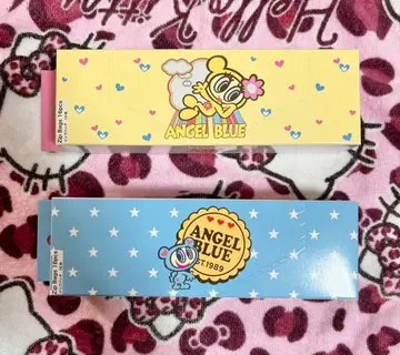 엔젤 블루 지퍼백 2종 세트