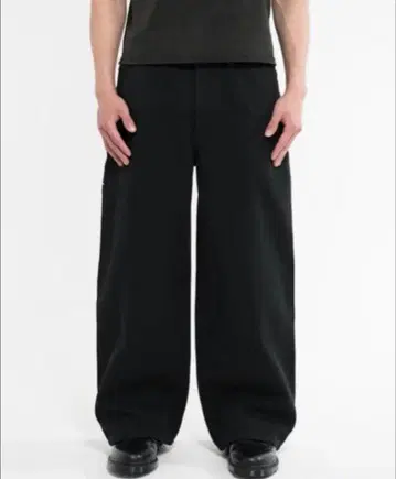 A$APMODE 와이드 레그 배기 팬츠