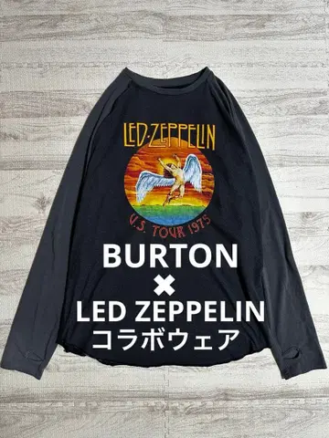 BURTON 버튼 LED ZEPPELIN 레드 제플린 티셔츠