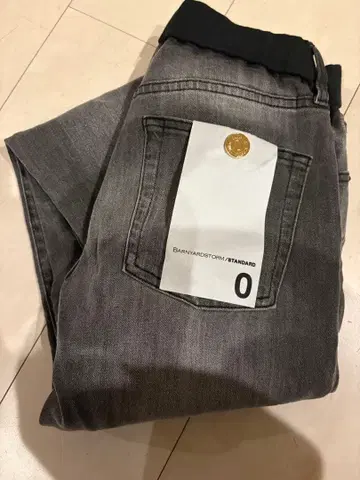 BARNYARDSTORM 데님 팬츠 사이즈 0 그레이