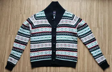 BEAMS BOY 노르딕 무늬 니트