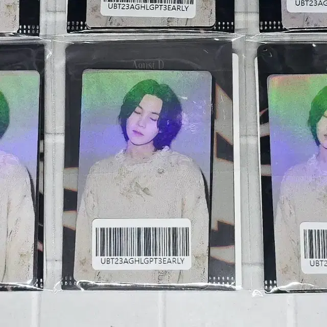 슈가 디데이 HOLO 얼리버드 위버스 특전 세트 미개봉 BTS SUGA