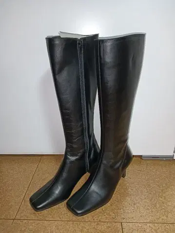 천연 가죽 부츠 22.5