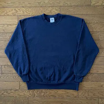 90s 00s JERZEES 맨투맨 네이비 무지 L 2개 택