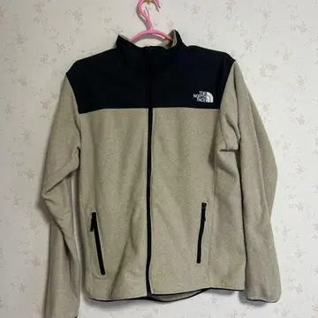 THE NORTH FACE 플리스 자켓 베이지/블랙