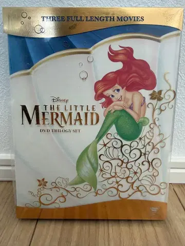 리틀 머메이드 DVD 트리로지 세트