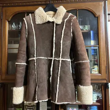 질 샌더 무스탕 코트