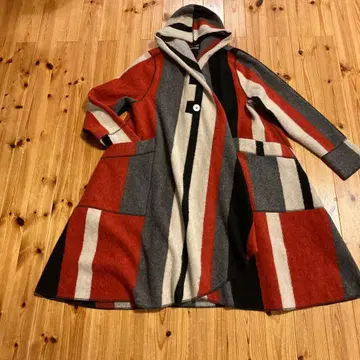 woibito misaki 스트라이프 롱 코트